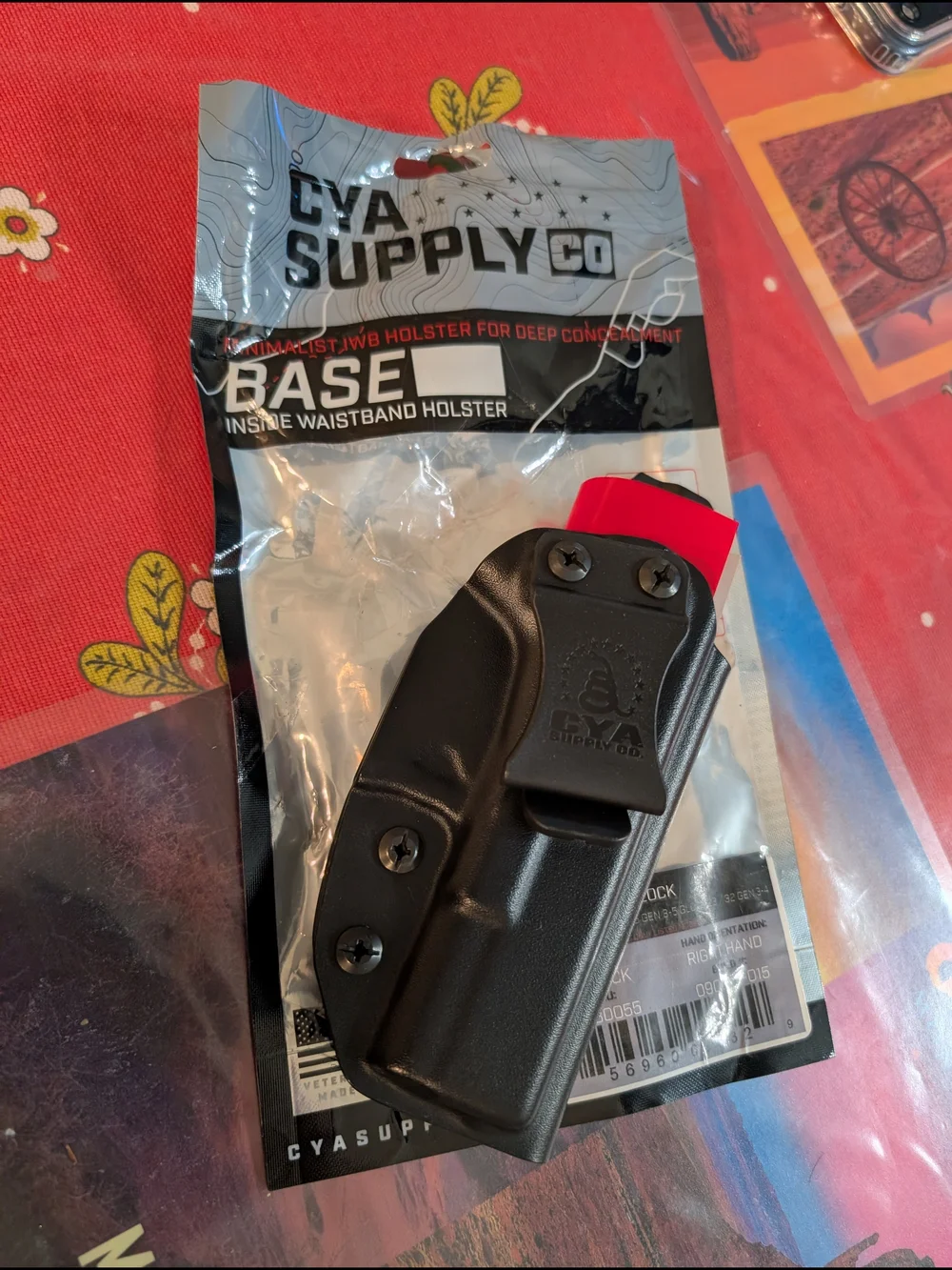 BASE Inside Waistband Holster - Black